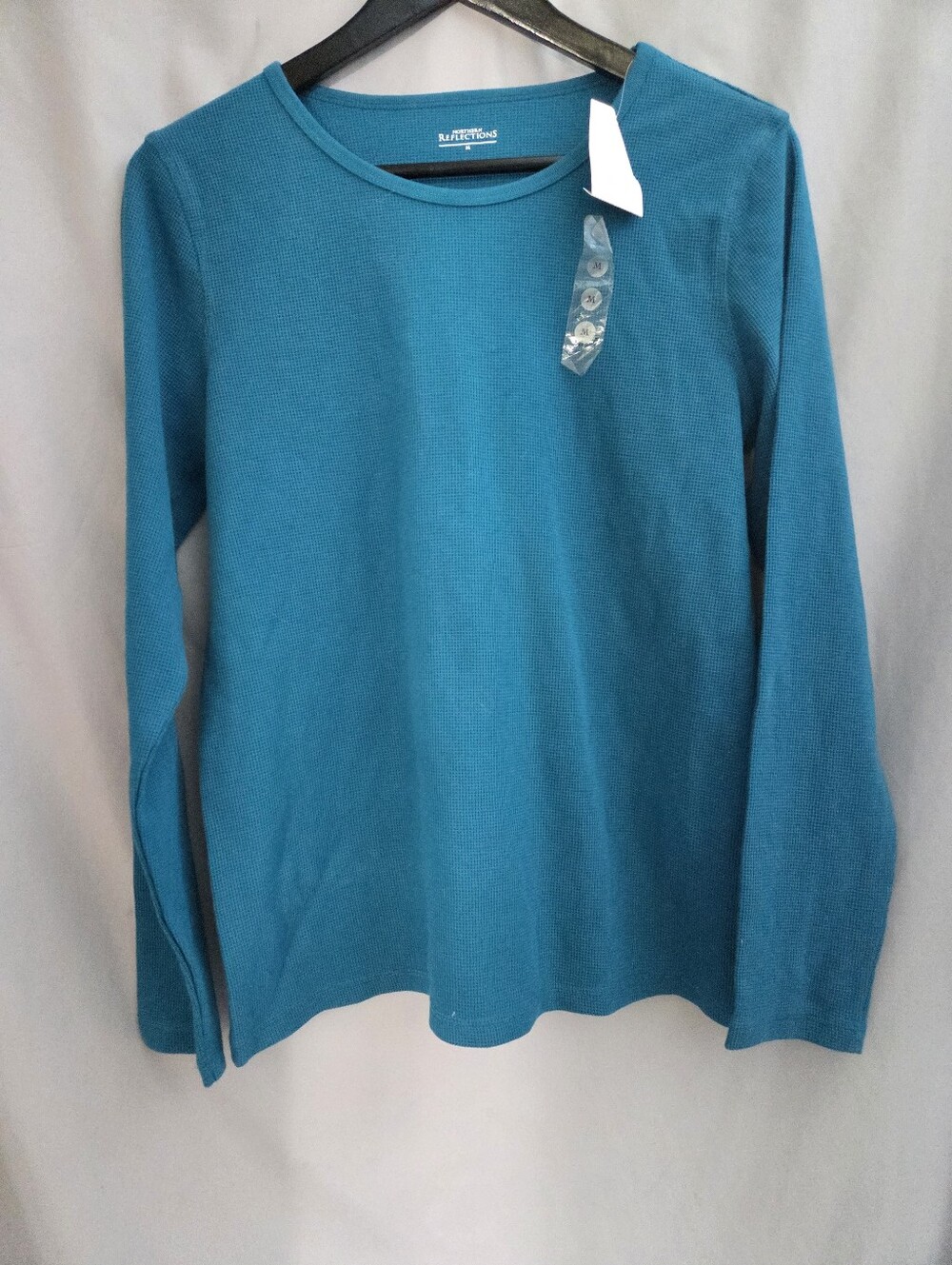 Teal Crewneck Long Sleeve Sweater